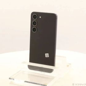 ソフマップ 〔中古品〕 Galaxy S23 256GB ファントムブラック SCG19 au SIMフリー【262】