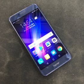 【訳あり品】Honor 8 SIMFREE 32GB FRD-L02 ブルー【保証なし】