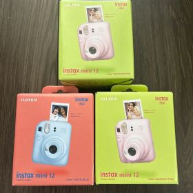 チェキ インスタントカメラ instax mini 12