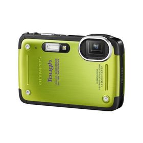 OLYMPUS デジタルカメラ TG-620 1200万画素 5m防水 裏面照射型CMOS 広角28mm グリーン TG-620 GRN