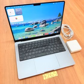 【動作確認済】 MacBook pro 14インチ 2021 Apple M1 pro 16GB 1TB 動画編集可 カメラ内蔵 ノートPC SSD搭載 macOSインストール済 【4265】