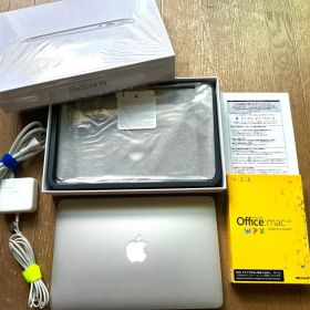 MacBook Air 2015 エクセル付 ￼ほぼ未使用 ￼美品 箱付属品完備