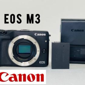 【美品】Canon EOS M3 ボディ 動作確認済 保護フィルム付【迅速発送】
