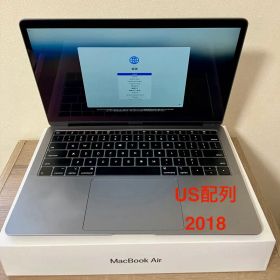 【US配列】MacBook Air 2018 8GB 256GB スペースグレイ