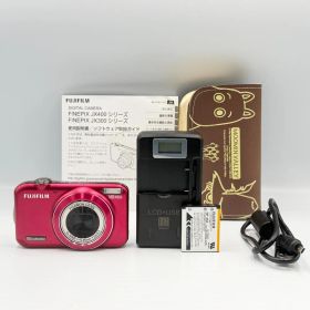 【動作品・転送特典無料あり】FUJIFILM FinePix JX400 RED