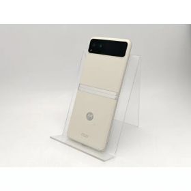 【中古】MOTOROLA 国内版 【SIMフリー】 motorola razr 40 バニラクリーム 8GB 256GB PAYC0001JP【なんば】保証期間1ヶ月【ランクB】