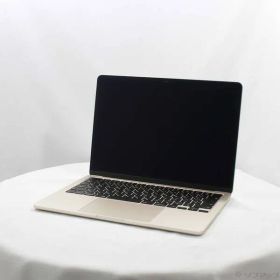 ソフマップ 〔中古品〕 MacBook Air 13.6-inch Mid-2022 MLY13J／A Apple M2 8コアCPU_8コアGPU 8GB SSD256GB スターライト 〔26.3 Tahoe〕【258】