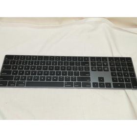 【中古】Apple Magic Keyboard（2018/テンキー付き/A1843） - 英語（US） スペースグレイ MRMH2LL/A【川崎】保証期間１週間