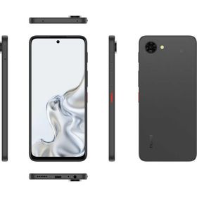 ZTE SIMフリースマートフォン nubia S2 lite / Unisoc T8100 / 6.7インチ 4GB/128GB ブラック Z6305J