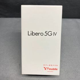 新品未使用 SIMフリー Libero 5G IV 128GB ホワイト色