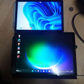 Surface Pro 7とGO3本体 キーボード ペン付