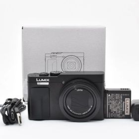 【返品保証】★極上美品★パナソニック Panasonic LUMIX DC-TZ99-K ブラック★ L618#8095