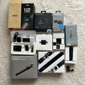 GoPro HERO12Black 純正豪華セット Max Lens2.0付美品