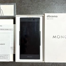 新品未使用 ドコモ MO-01K ホワイト MONO