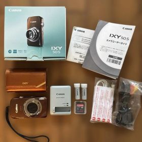 【お値下げ】Canon IXY 50S ブラウン 茶 デジタルカメラ デジカメ