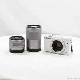 【中古】Canon(キヤノン) EOS M200 ダブルズームキット ホワイト 【349-ud】