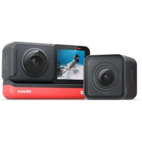 【中古】 Insta360 ONE R ツインモジュールセット (ONE R本体 + 360度撮影モジュール + 4K広角撮影モジュール) CM533 CINAKGP/A 【】 当店保証30日間 人気 ミラーレス 一眼レフ 交換レンズ カメラ