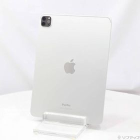 〔中古〕Apple(アップル) iPad Pro 11インチ 第4世代 128GB シルバー MNXE3J／A Wi-Fi〔371-ud〕