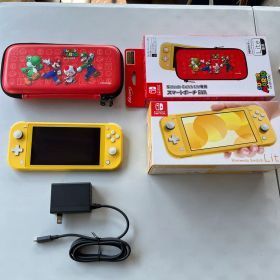 【良品】Nintendo Switch Lite イエロー 本体 ケース付
