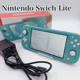 動作確認済 Nintendo Switch Lite ターコイズ 充電器・箱付き