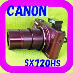 [美品&動作確認動画あり] キャノン PowerShot SX720HS RED