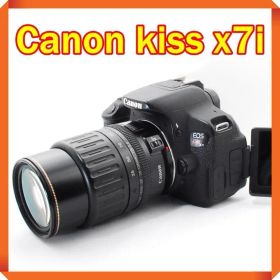 ✨ Canon EOS kiss x7i 一眼レフ スマホ転送 レンズセット