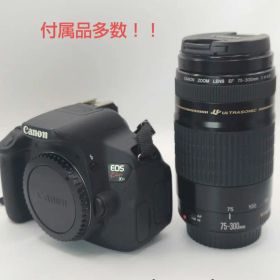 Canon EOS Kiss X7i 別売り望遠レンズ付 一眼レフ 元箱あり