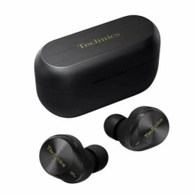 テクニクス ワイヤレスイヤホン EAH-AZ80-K ブラック bluetooth ノイズキャンセリング 3台マルチポイント IPX4 LDAC対応 ハイレゾ音質再生 急速充電対応 アプリ対応
