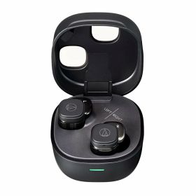 オーディオテクニカ ATH-SQ1TW2 BK ワイヤレスイヤホン bluetooth/小型 軽量 /