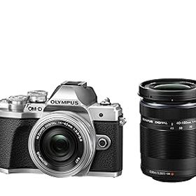 【中古】［非常に良い］OLYMPUS ミラーレス一眼カメラ OM-D E-M10 MarkIII EZダブルズームキット シルバー