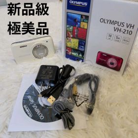 【極美品】 OLYMPUS VH-210 デジカメ ホワイト 充電器 箱付