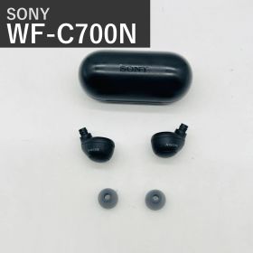 ソニー SONY 完全ワイヤレスイヤホン WF-C700N ブラック 黒 高性能ノイズキャンセリング Bluetooth DSEE 防滴IPX4 マルチポイント対応 急速充電 連続再生最長7.5時間 ハンズフリー通話 国内正規品