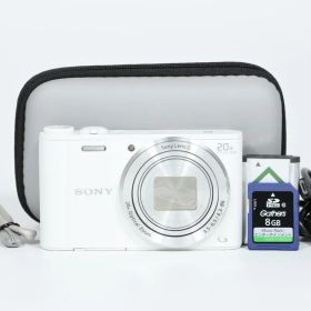 【美品】 ソニー SONY Cyber-shot DSC-WX350 ホワイト