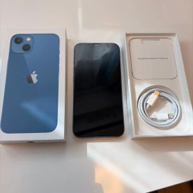 【訳あり】iPhone13 ブルー 258GB SIMフリー バッテリー78%