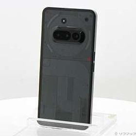 Nothing Phone (3a) 256GB ブラック A059 楽天 SIMフリー ［6.77インチ有機EL／Snapdragon 7s Gen 3 Mobile Platform／RAM:12