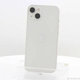 ソフマップ 〔中古品〕 iPhone13 128GB スターライト MLND3J／A SIMフリー【247】