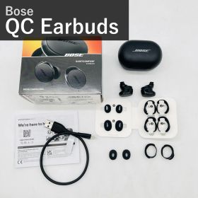 Bose ボーズ QuietComfort Earbuds 完全ワイヤレスイヤホン 888507-0100 ブラック ノイズキャンセリング Bluetooth5.3 IPX4 最長8.5時間再生 急速充電 マルチポイント 国内正規品