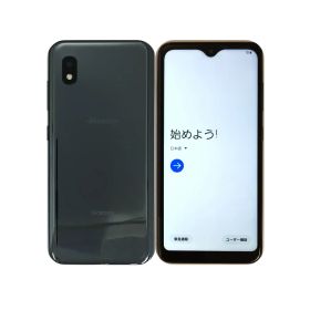 【中古】 SAMSUNG Galaxy A21 SC-42A Black ブラック docommo SIMロック解除済 白ロム 本体