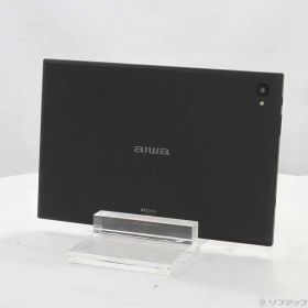 【中古】aiwa(アイワ) aiwa tab AS10-2(6) 128GB ブラック JA3-TBA1006-6 Wi-Fi 【198-ud】