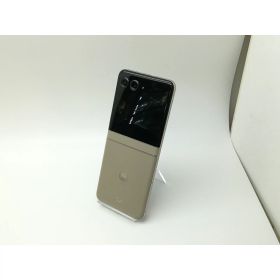 【中古】MOTOROLA SoftBank 【SIMフリー】 motorola razr 50s サンドクリーム 8GB 256GB A403MO【新橋】保証期間1ヶ月【ランクA】