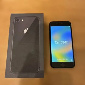 Apple iPhone ８ 64GB スペースグレイ SIMフリー