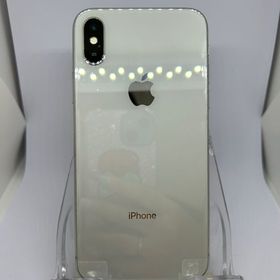 ○SIMフリー iPhoneX 64GB シルバー バッテリー72%