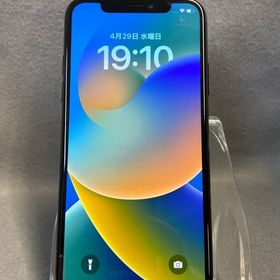 中古 国内版 SIMフリー iPhoneX 256GB スペースグレー色