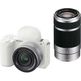 【新品】SONY ソニー VLOGCAM ZV-E10 II ダブルズームレンズキット ホワイト [ZV-E10M2X W]