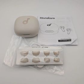 美品 ANKER SOUNDCORE P40i ワイヤレスイヤホン ベージュ