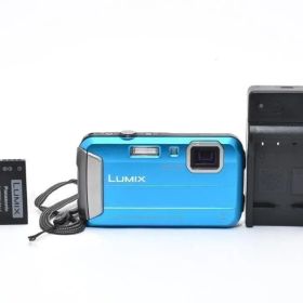 【返品保証】Panasonic LUMIX DMC-FT25 ブルー 防水