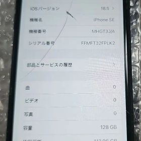 Apple iPhone SE2 128GB 本体 ジャンク