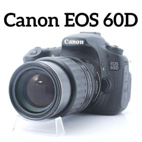 Canon EOS 60D 中望遠レンズ付 フルHD動画 バック付 一眼レフ