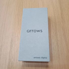【新品未開封】 arrows Alpha BLACK 512GB 12GB