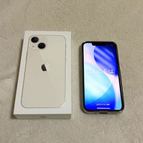 【最終値下げ】iPhone13mini 128GB SIMフリー スターライト